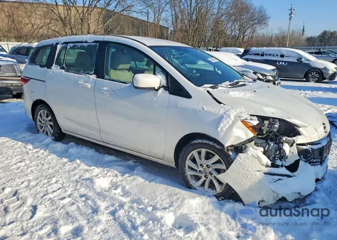 2012 Mazda 5 z USA, uszkodzony, nr VIN JM1CW2BL6C0132957